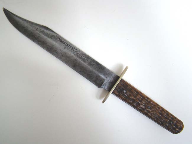 A fine and rare Post Civil War Bowie Knife stamped "E.K. Tryon, Philadelphia" — image 2